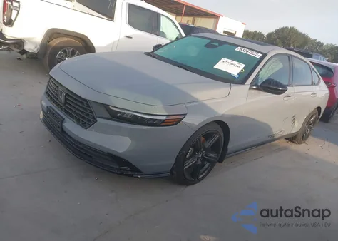 2025 Honda Accord Hybrid Sport-L из США, поврежденный, VIN 1HGCY2F74SA003648